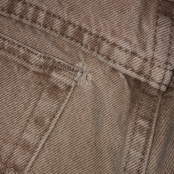 Men’s Lee Riveted Tan Jeans 38X34 - Picture 9 of 15
